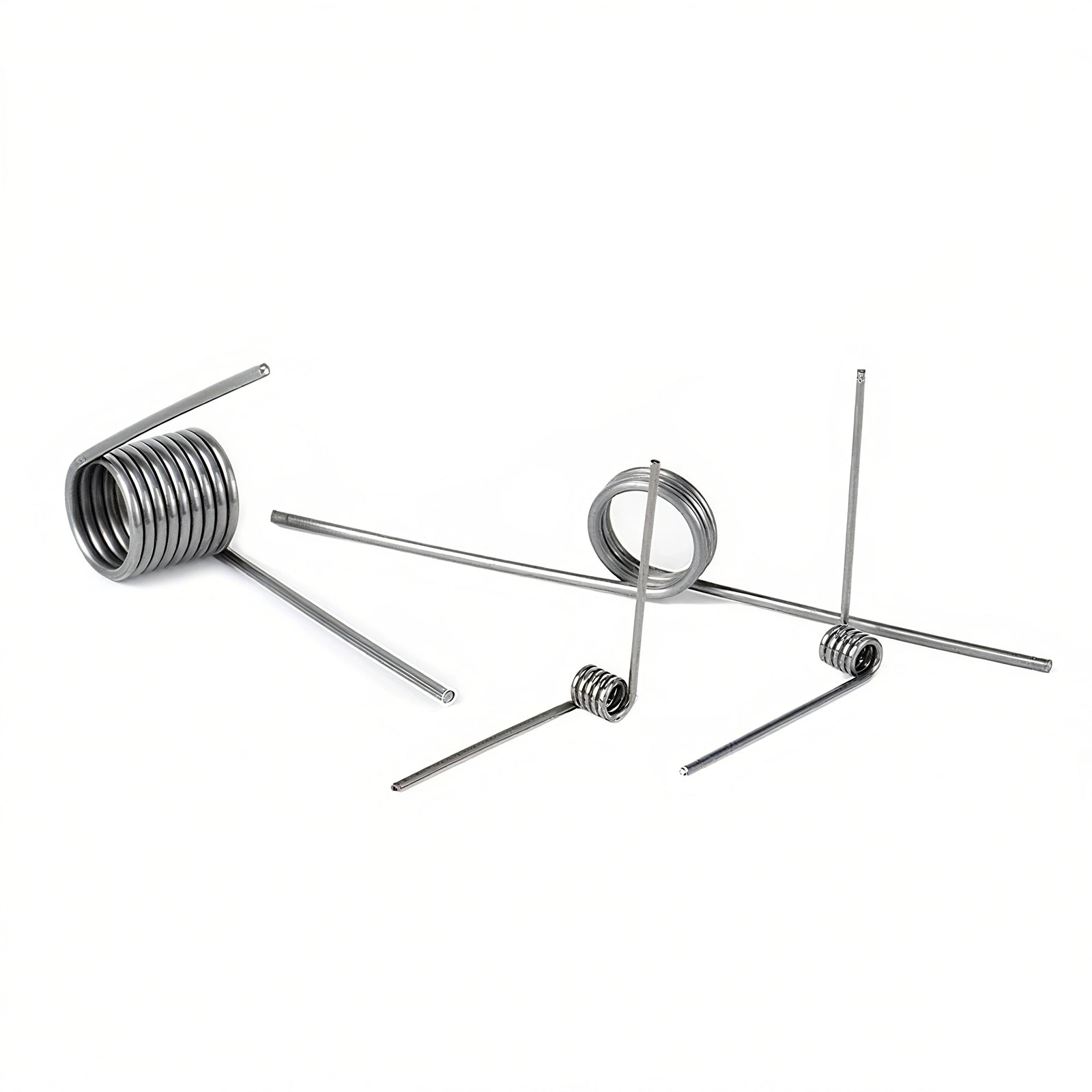 Torsion Spring 3 - 9 Coil (10 pcs), 1.6mm Wire dia, 8 ~ 18mm OD, Left spring Steel - HomeDIYer