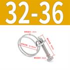 Double Wire Hose Clips - Stainless Steel, Pond Pipe Koi Fish Fitting Pump 9 -300