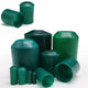 Green Heat Shrink End Caps 2:1 Ratio 10mm-100mm Adhesive Glue Lined 35KV Voltage