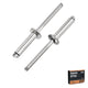 A2-70 Stainless Steel Dome Head Pop Rivets – Open End Blind Rivets 3mm, 4mm, 4.8mm, 5mm