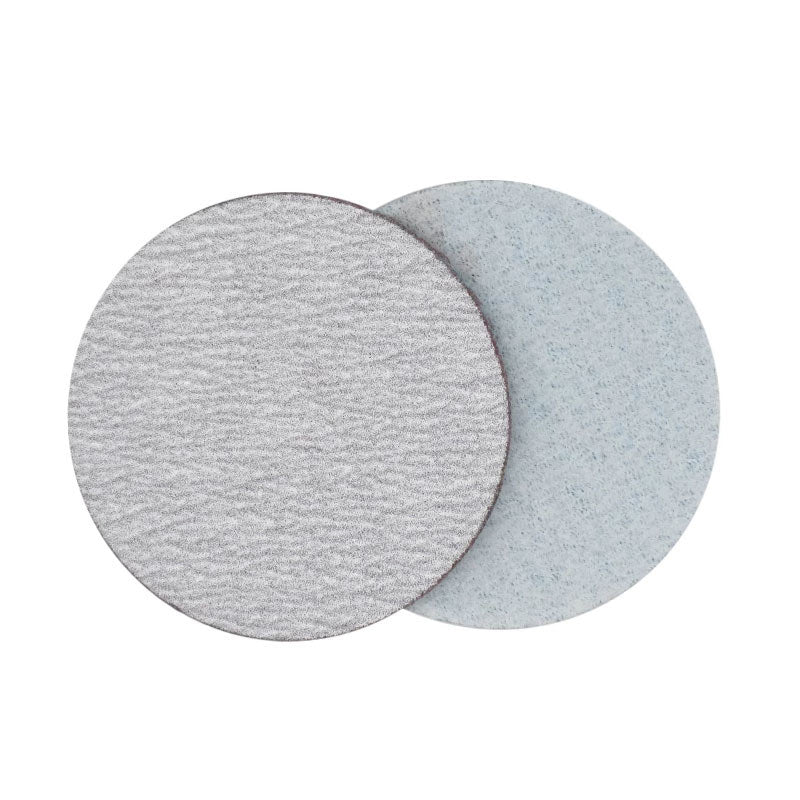 Using a Round 75mm Sanding Pad on a DIY Woodworking Project for Smooth Finishing