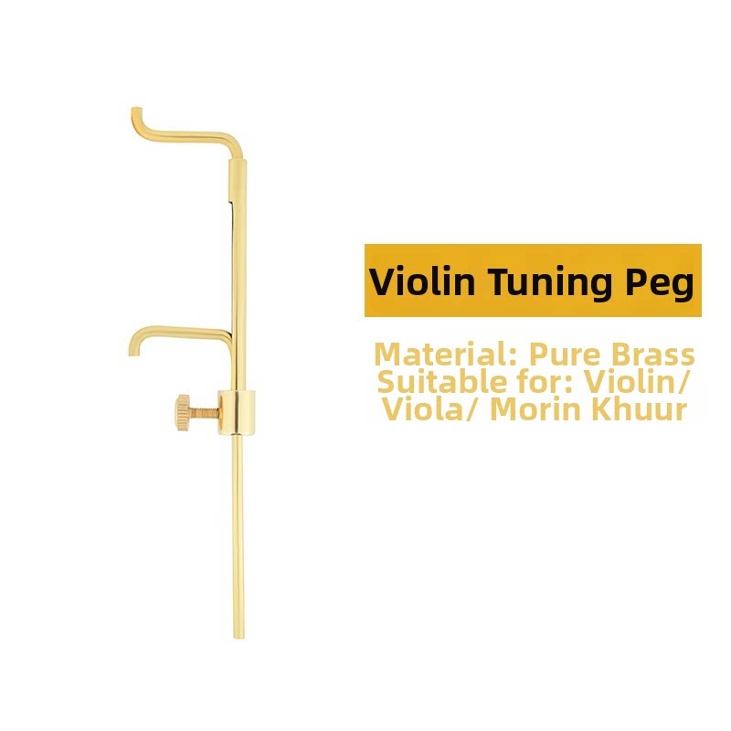 Violin Cello Bass Sound Post Tool Set Brass Setter Clip Ruler