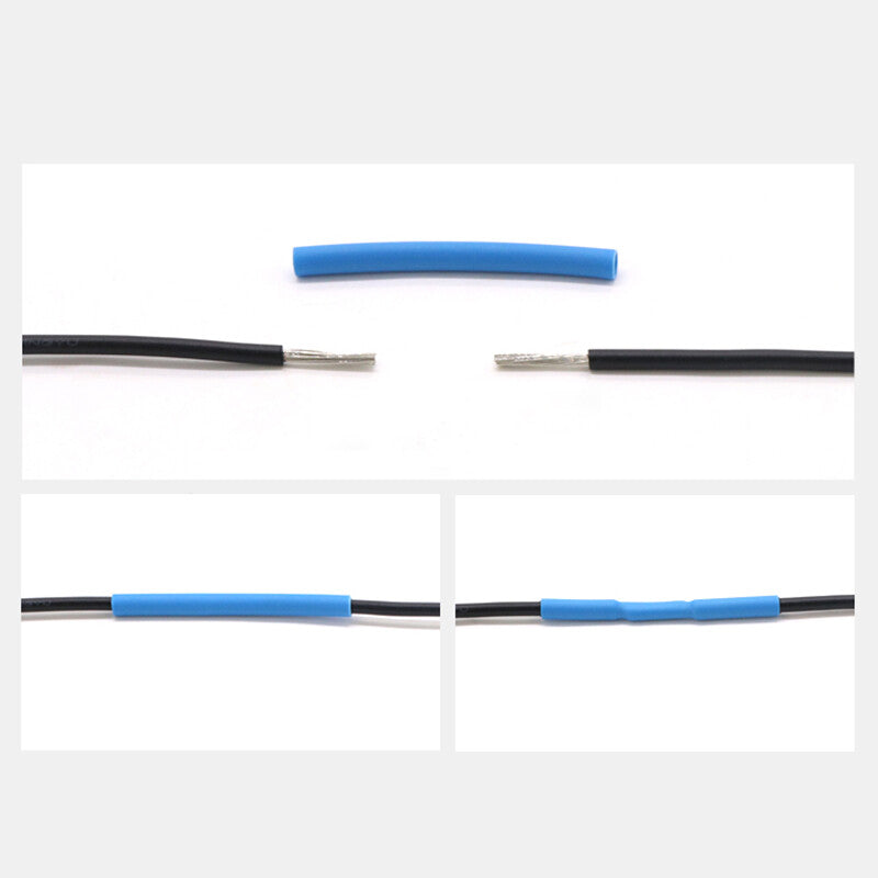 3:1 Dual Wall Heat Shrink Tubing with Adhesive Lining — Waterproof Wire Insulation Sleeve