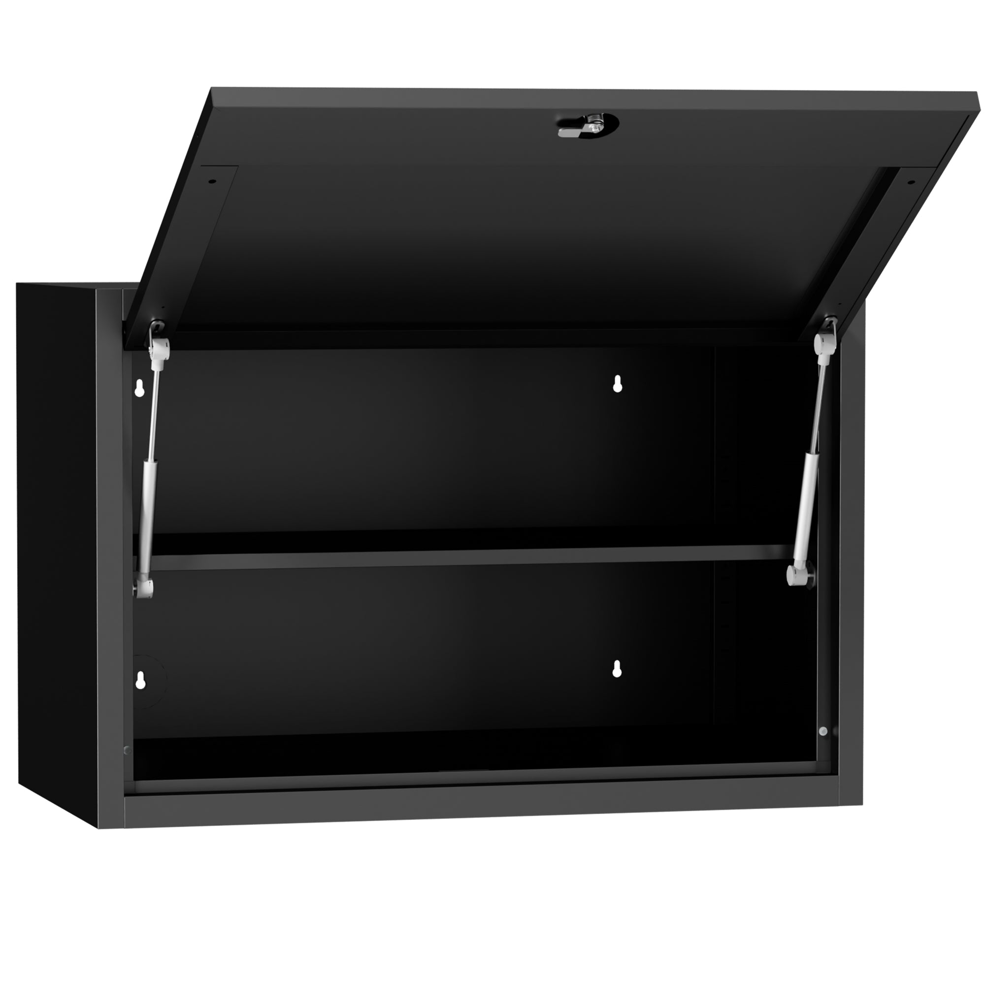 Heavy Duty Wall Mounted Tool Storage Cabinet – Steel Metal Garage Cabinet for Workshop, Basement, Kitchen