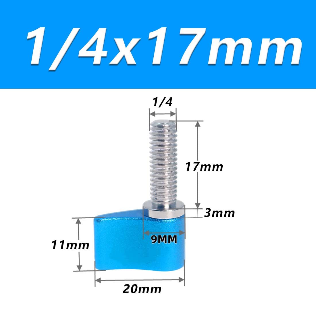 M4 M5 M6 Thumb Screws Hand Grip Bolt Knob for Adjustable Photographic Equipment - HomeDIYer