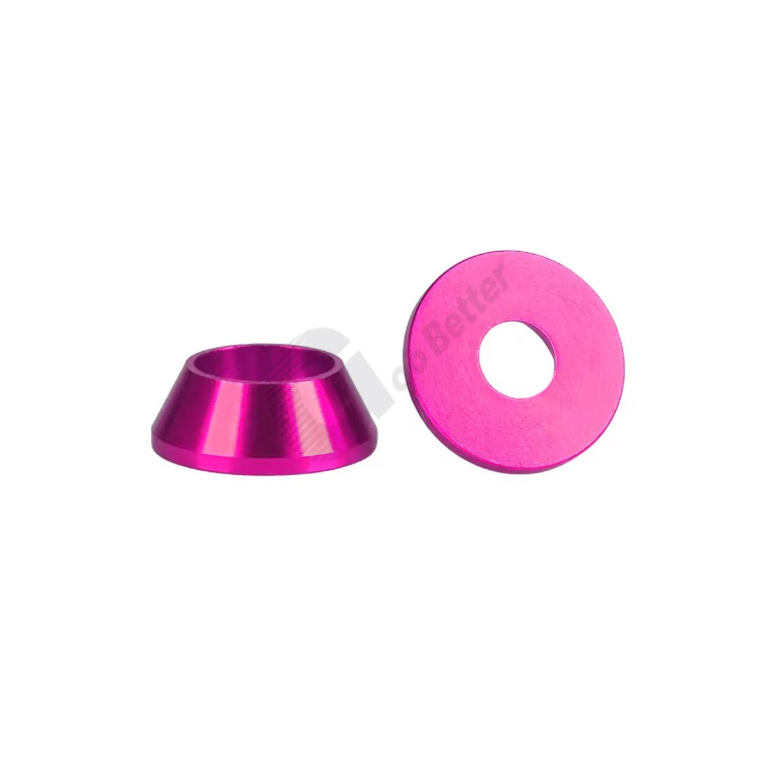 M2 M2.5 M3 M4 M5 M6 M8 Colours Load Spreading Cone Washers Anodised Aluminium - HomeDIYer