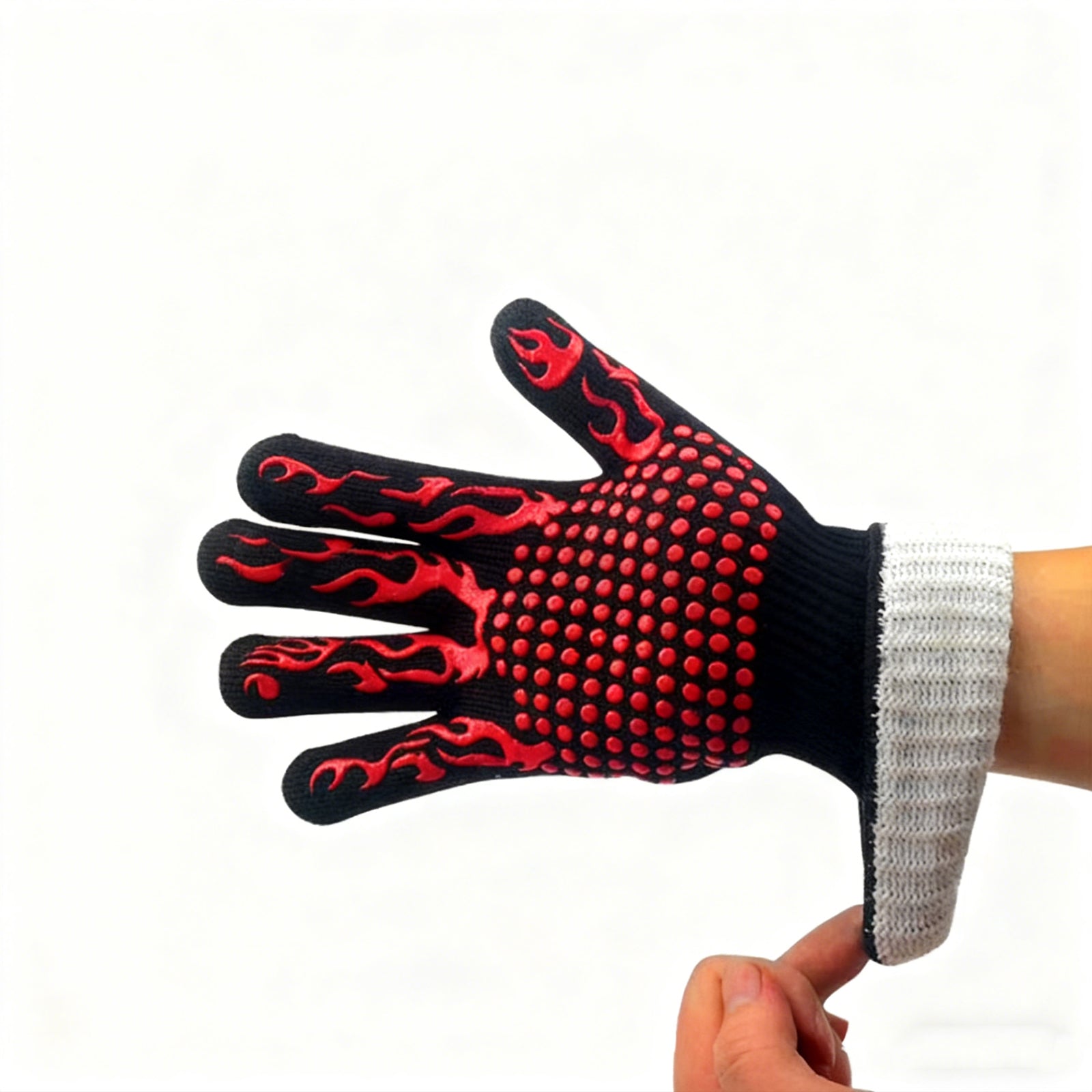 Best-Selling 3-Layer Heat Resistant Gloves for Welding, Baking & BBQ - Flame Retardant Multi-Purpose