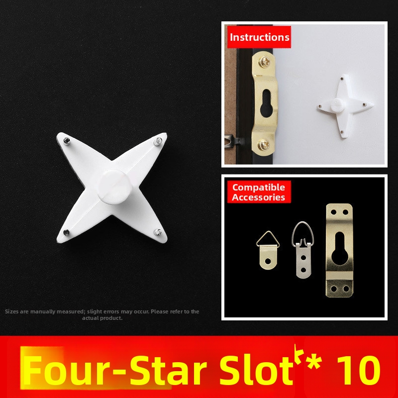 Invisible No-Drill Wall Hooks – Damage-Free Picture Hanging Nails for Frames & Wedding Photos