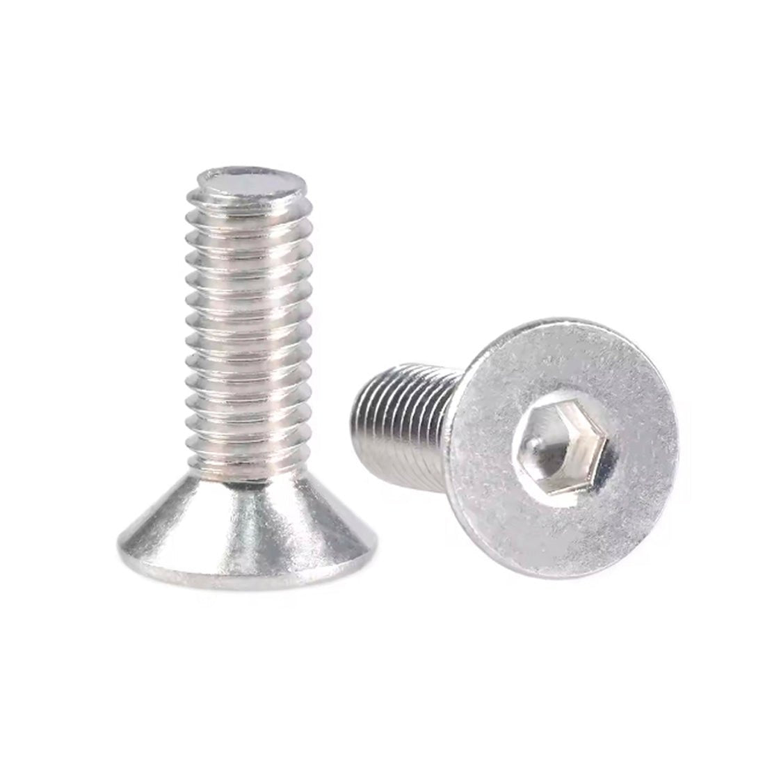 M4 Aluminum Alloy Countersunk Bolts Allen Socket Screws Anodized DIY Model - HomeDIYer