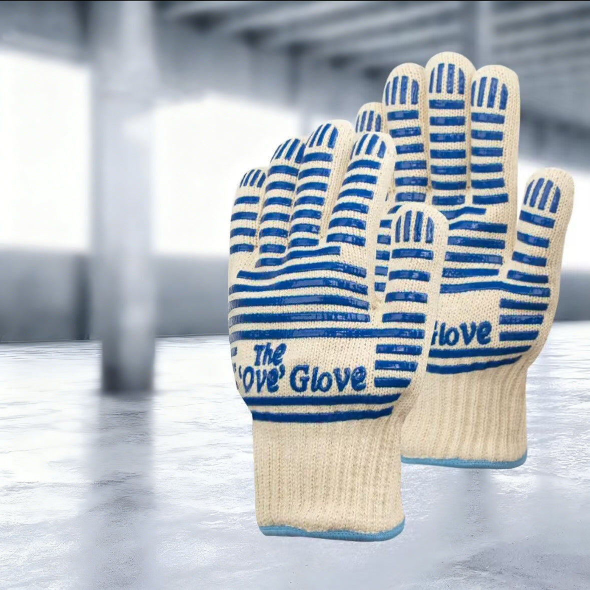 Professional 300°C Heat Resistant Gloves for Oven, BBQ & Grilling - Multi-Layer Silicone Insulated