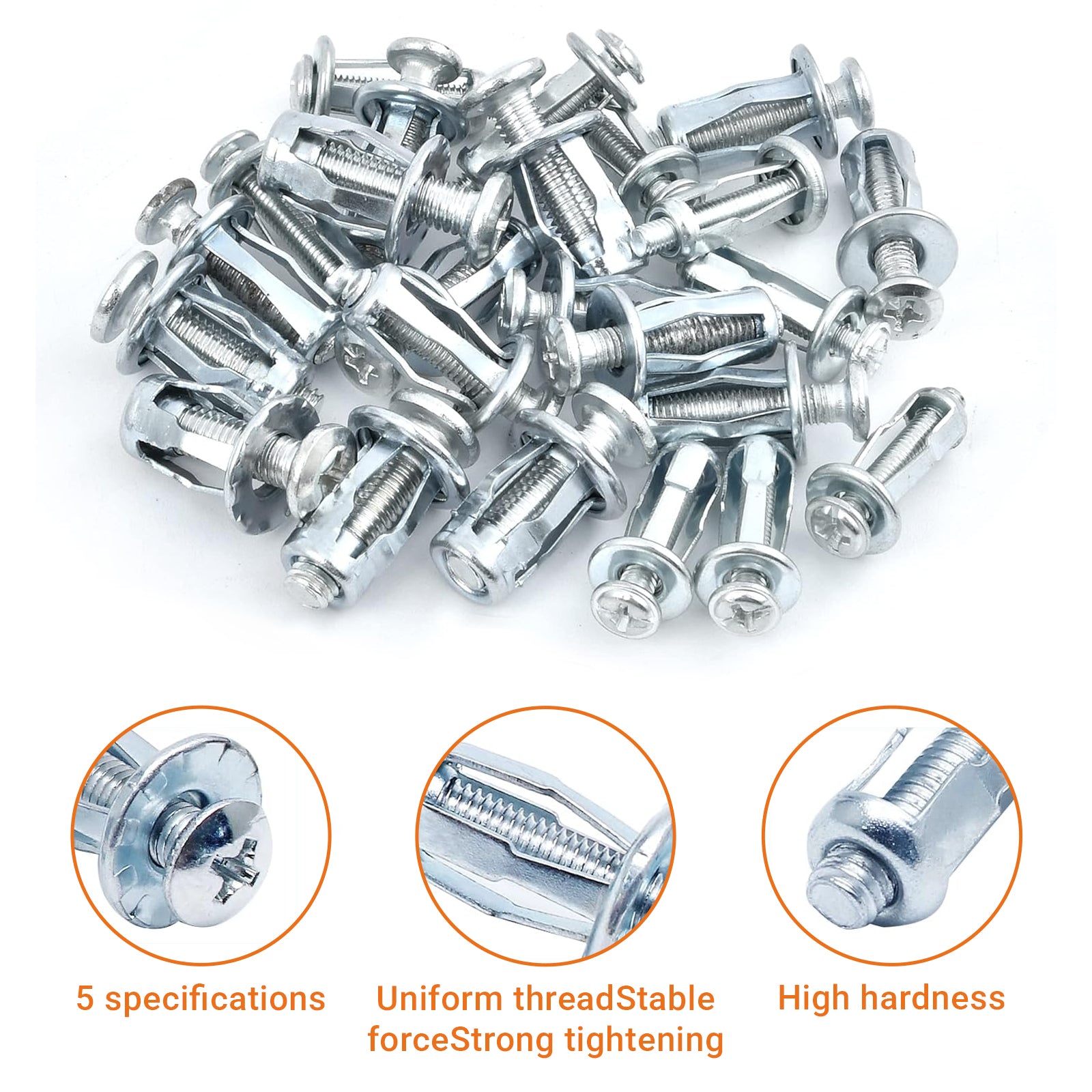 JACK NUTS THREADED INSERTS BLIND SPIDER NUT RIVNUTS SCREW ANCHOR M4 M5 M6 M8