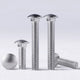M6 Carriage Bolts A2 Stainless Steel — Cup Square Coach Bolt with Dome Head, M6×12mm to M6×60mm