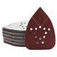 12 Holes Mouse Sandpaper Pad Sanding Discs for Black and Decker Mouse Sanders