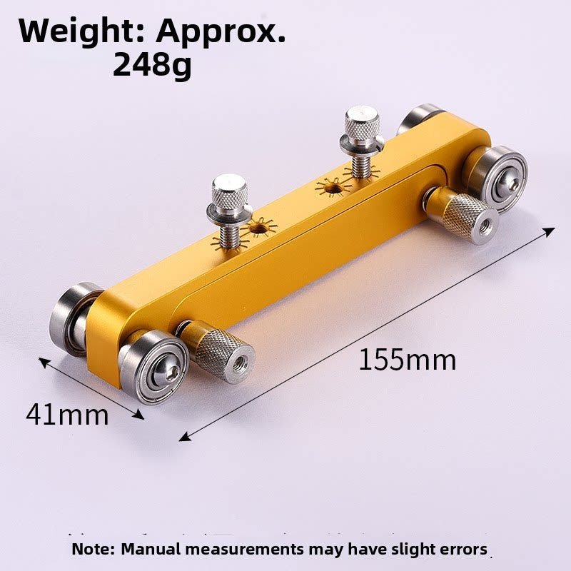 Aluminum Alloy Guitar Nut Sanding Block – Nut & Saddle Grinding Tool for Acoustic, Classical & Electric Guitar Repair