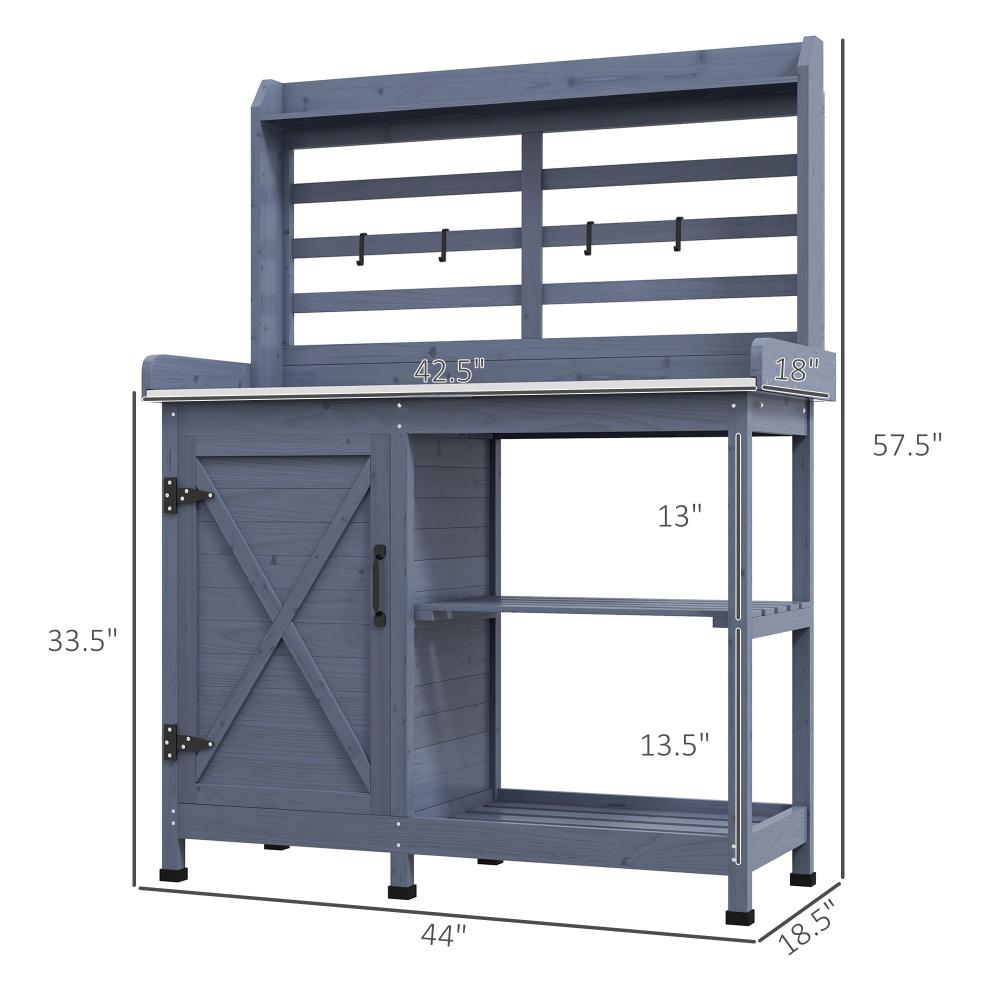 Easy to Clean Wooden Potting Bench