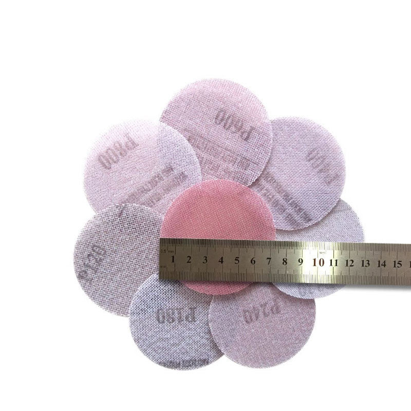 75mm 3" Dust-Free Mesh Sanding Discs Sandpaper Grit 80 120 180 240 320 400-1000