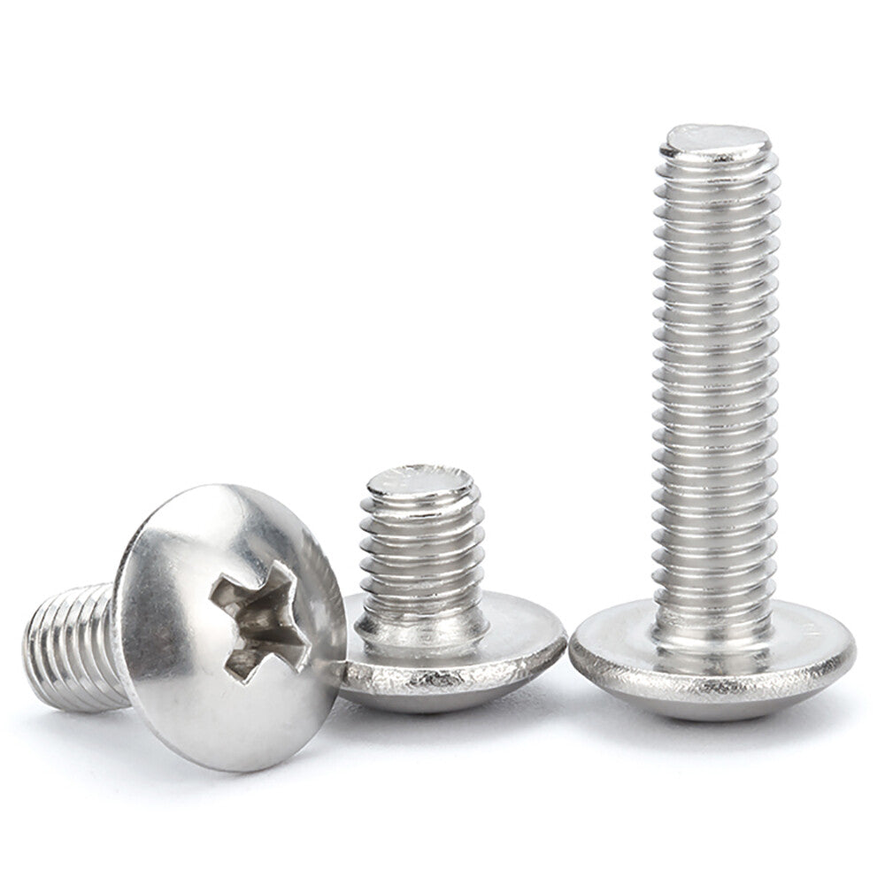 M6 & M8 Countersunk Phillips Screws – A2 Stainless Steel, DIN 965, Flat Head (Lengths up to 200mm)