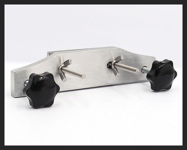 Acoustic Guitar Bridge Gluing Clamp Set – Saddle & Bridge Repair Fixing Tool for Folk Guitar (Solid Wood & Metal)