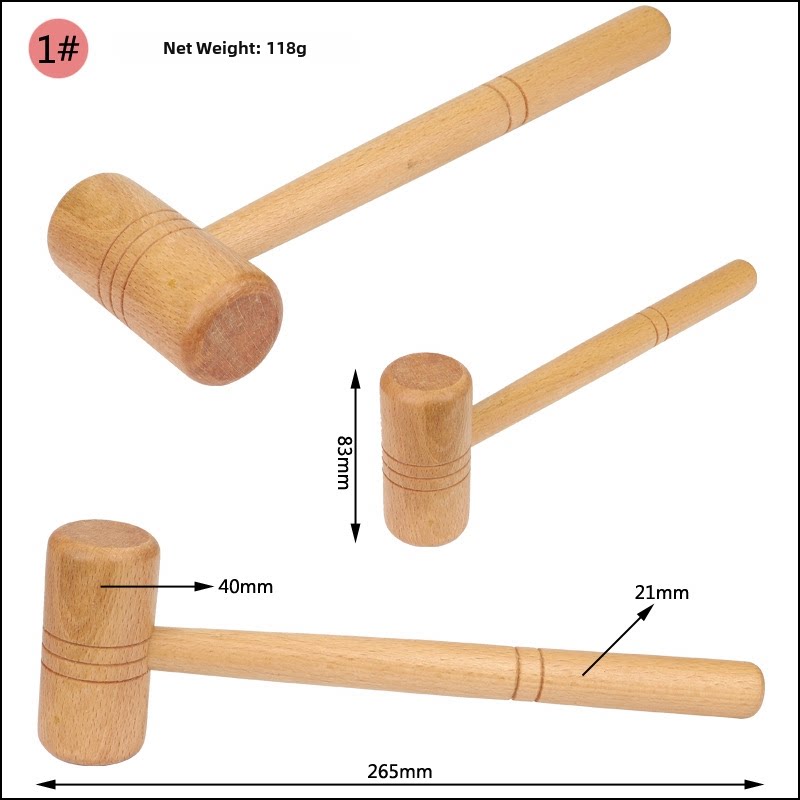 Jewelry & Metalworking Hammer – Mini Shaping Hammer for Gold Silver Craft, Stamping & Metal Forming (18 Models)