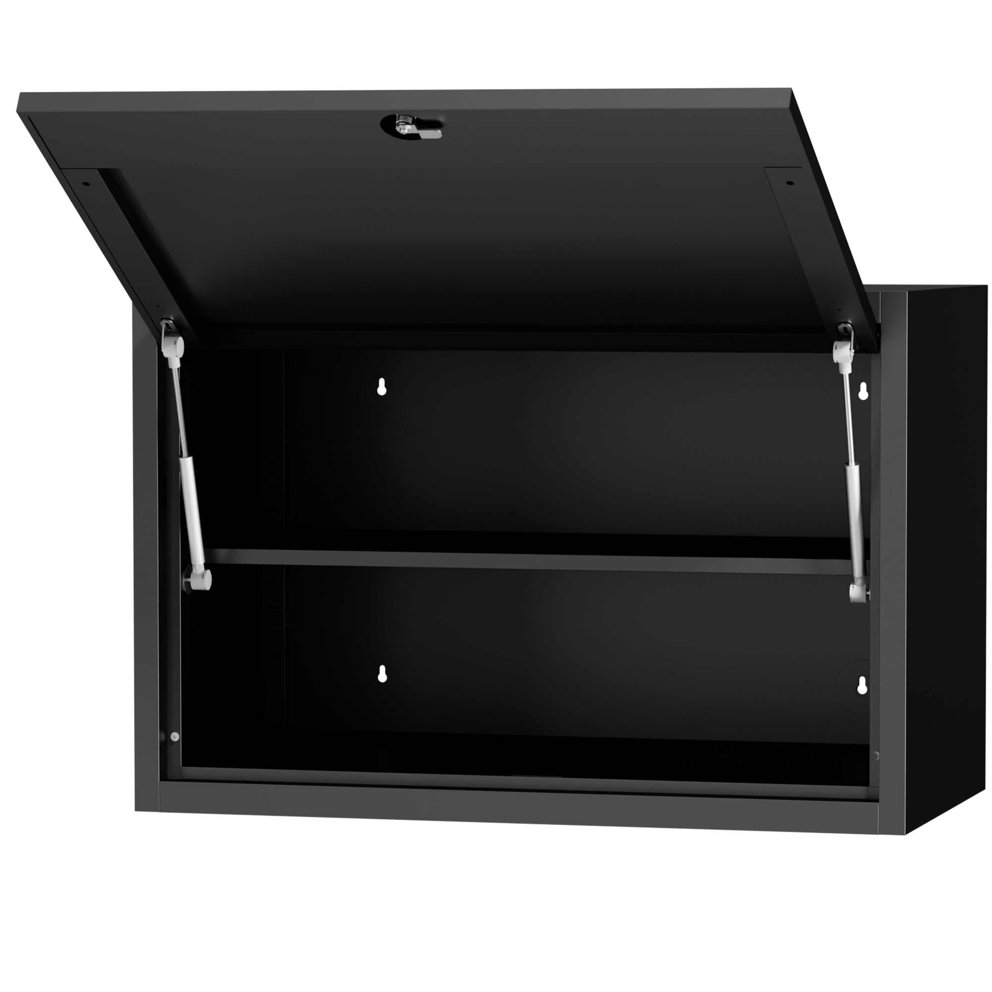 Heavy Duty Wall Mounted Tool Storage Cabinet – Steel Metal Garage Cabinet for Workshop, Basement, Kitchen