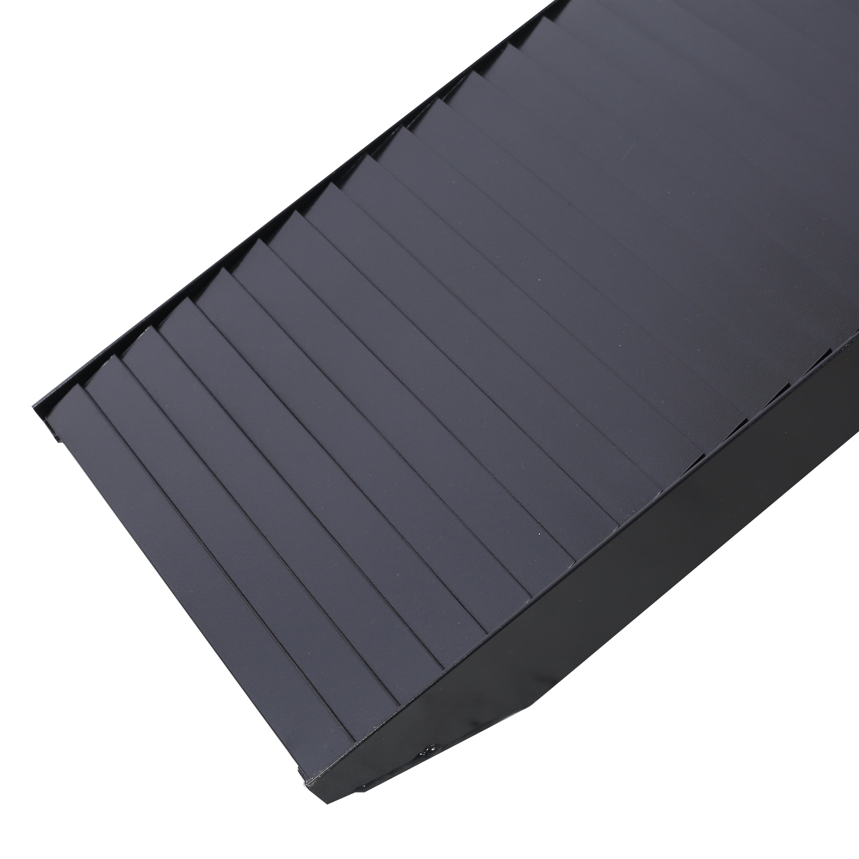 Truck Ramps, 80"x12" Portable Loading Ramps for Pickup Trucks 1500 LBS Capacity Aluminum Folding Ramps with Buckle for ATVs, Snowblower, Lawn Mowers, UTVs, Bike, 2PCS, Black Coating