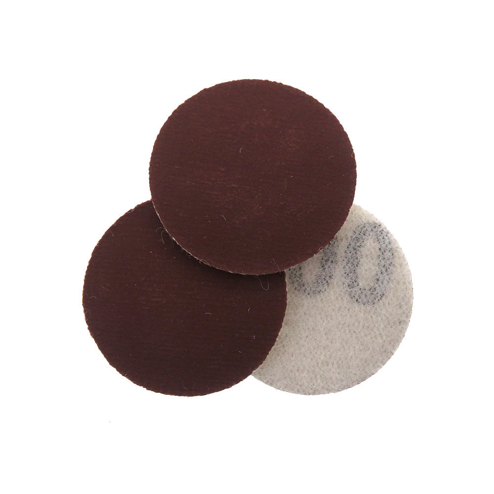 Round Dry Wet Sanding Disc Sandpaper Hook Loop Red 1 inch 25mm 60-2000 Grit