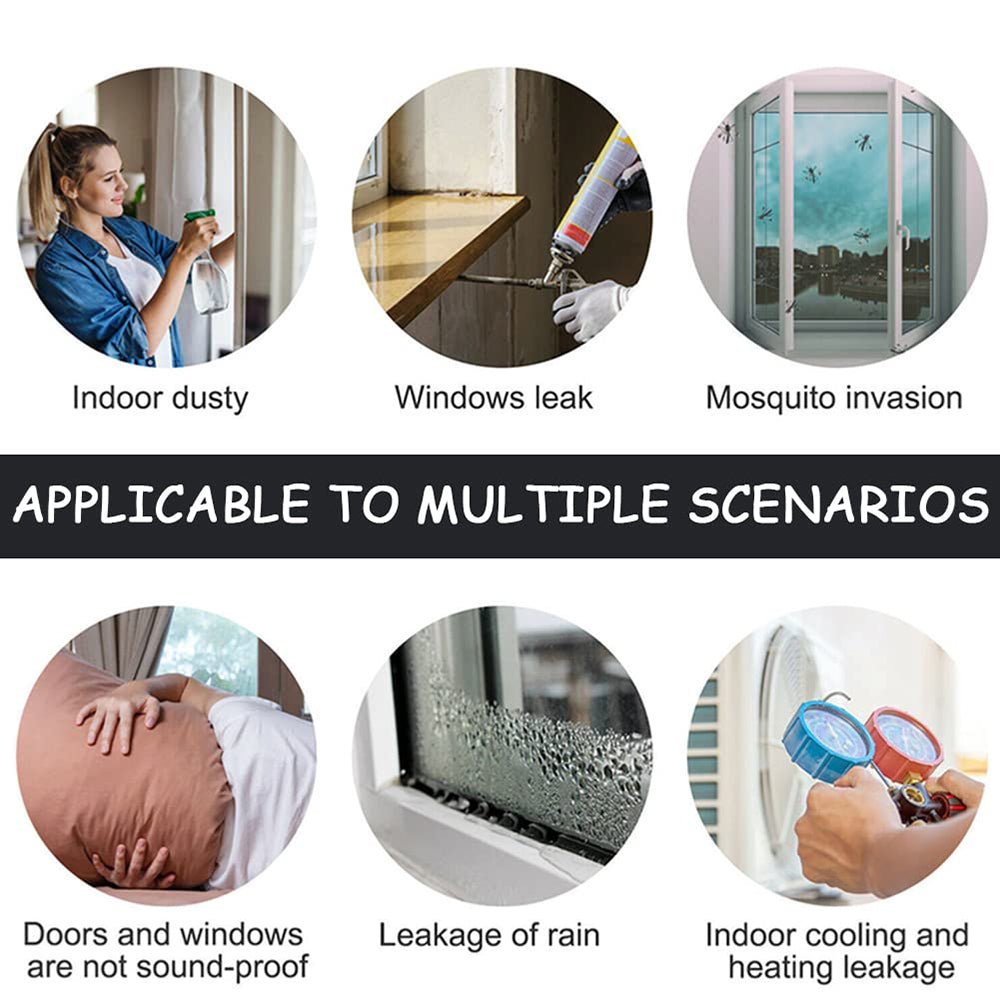 Multi - functional door and window seals - HomeDIYer
