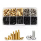 360pcs M3 Nylon Brass Hex Spacer Standoff Mount Fixing | PCB | Screw Nut | Bolts