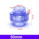 Transparent UPVC Union Fittings for Water Pipes - Quick Connect Coupling 20-63mm