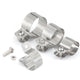 304 Stainless Steel U-Bolt Pipe Clamp – M10 to M115mm, Hose Clip for Plumbing & Cable Fixing