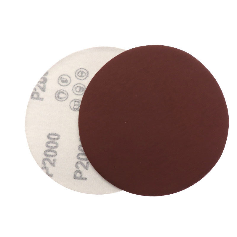 Flat-laid 125mm Dry Sanding Hook Loop Discs - 40-2000 Grit Sandpaper for HomeDIY Wall/Furniture Sanding