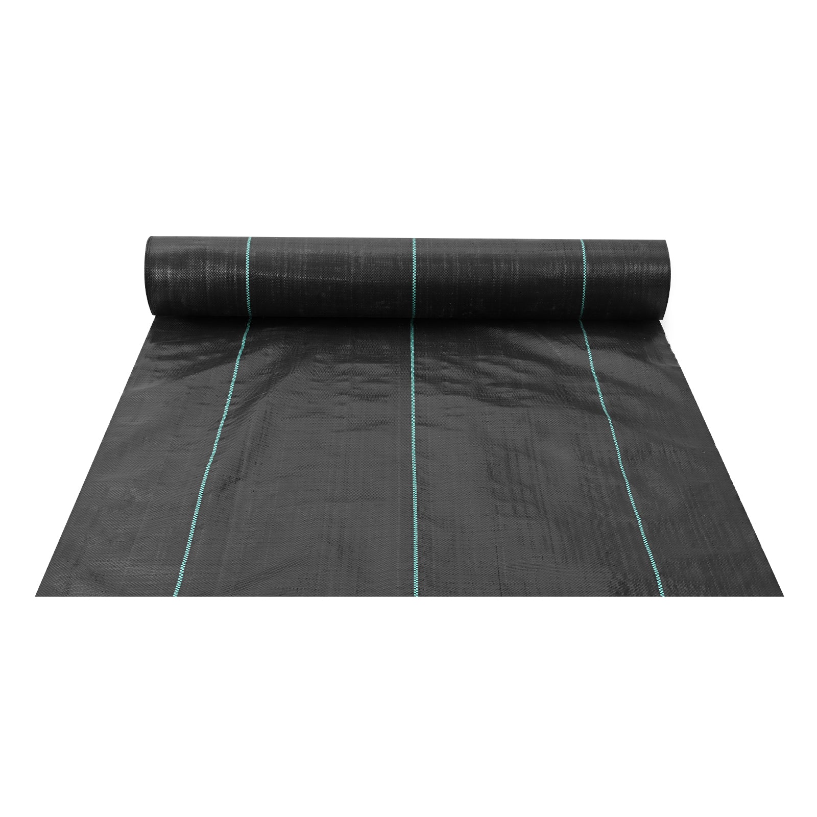 3.28ft x 164ft Heavy‑Duty Woven Weed Barrier Landscape Fabric — 2.95oz PP Ground Cover Black