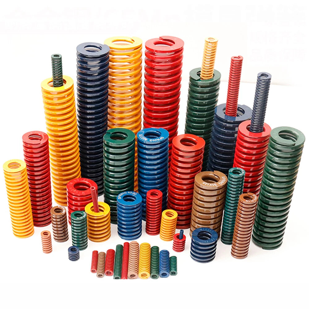 Heavy Load Duty Compression Die Spring ISO - 22-25mm Diameter & Up To 300mm Long