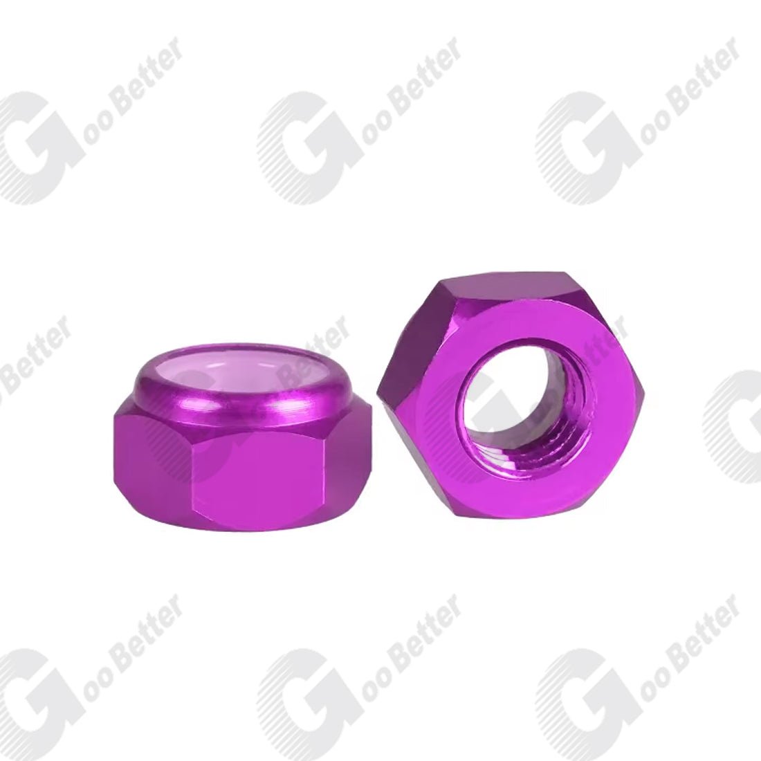 M2 M3 M4 M5 M6 M8 Nylon Aluminium Alloy RC Car Wheel Nylon Locking Lock Nuts - HomeDIYer