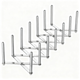 Foldable Stainless Steel Pot Lid & Plate Holder – Adjustable No-Drill Kitchen Rack