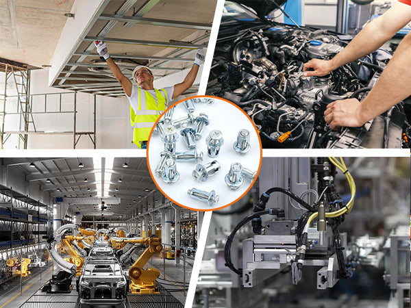 JACK NUTS THREADED INSERTS BLIND SPIDER NUT RIVNUTS SCREW ANCHOR M4 M5 M6 M8