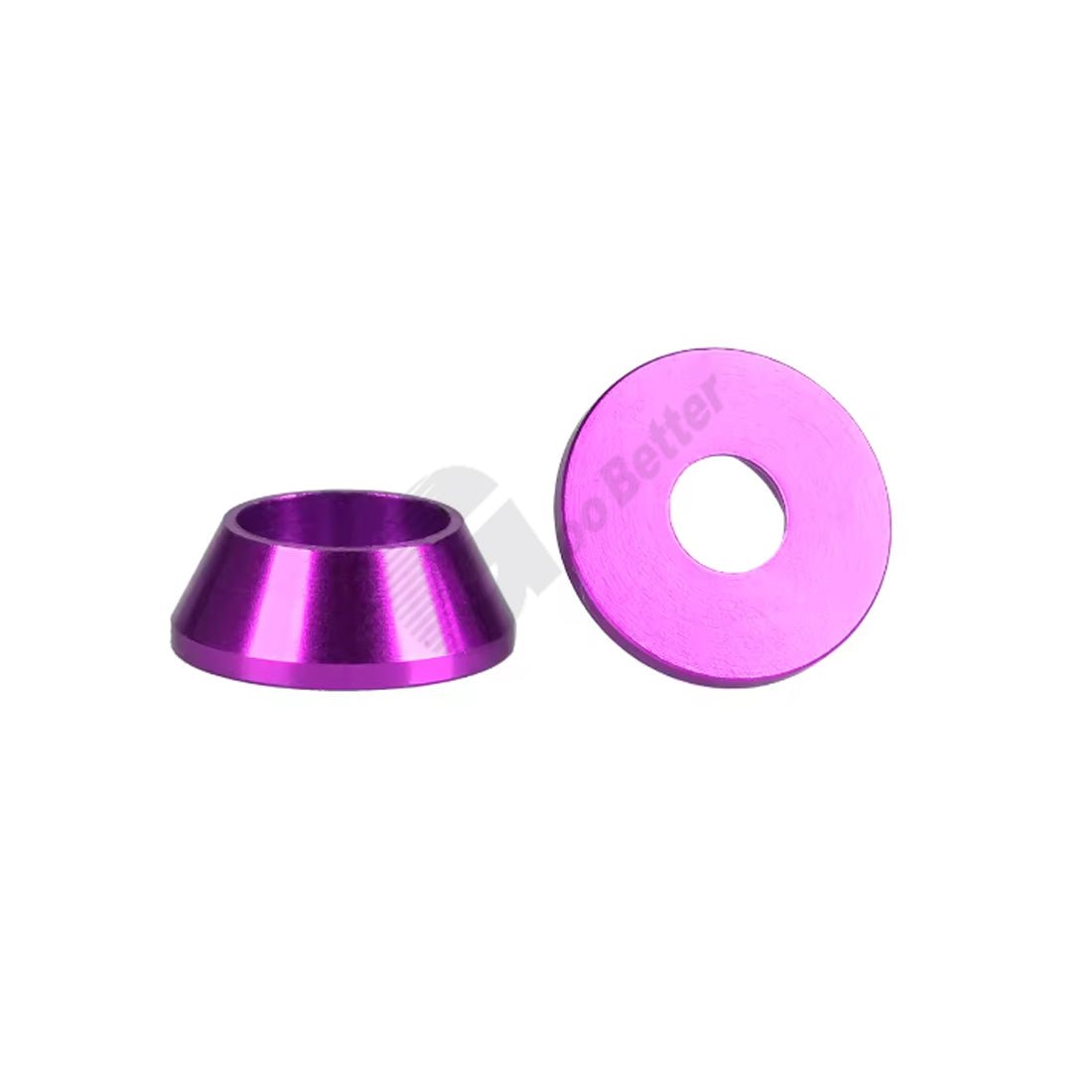 M2 M2.5 M3 M4 M5 M6 M8 Colours Load Spreading Cone Washers Anodised Aluminium - HomeDIYer