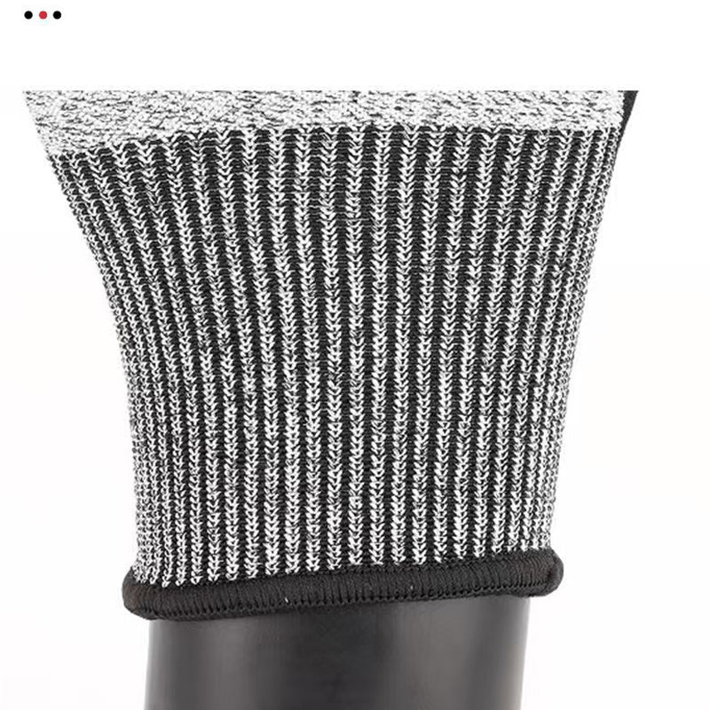 13-Gauge TPR Cut Resistant Nitrile Work Gloves Anti-Slip