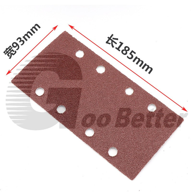 Hook and Loop 1/3 Punched Sanding Sheets 93 x 185mm Sandpaper Pads 40-800 Grit