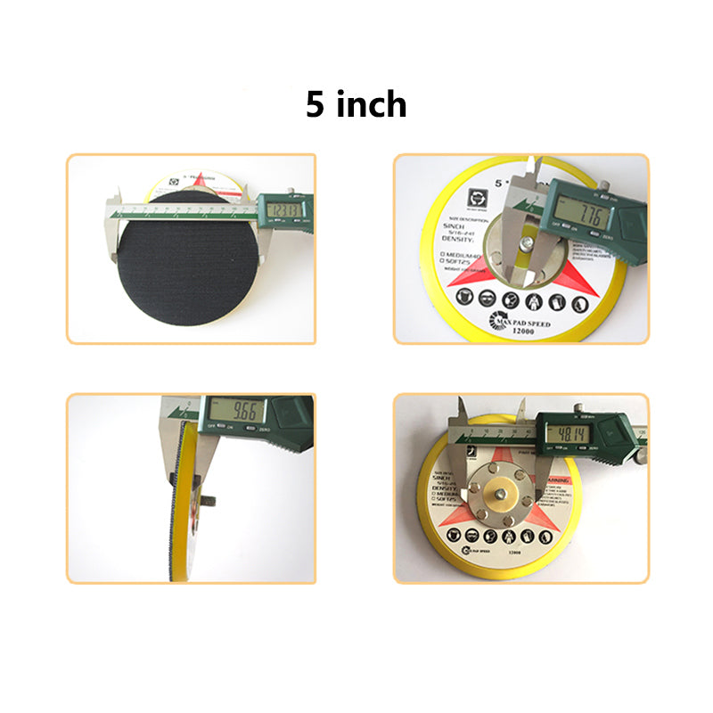 Hook Loop Texture Close-up 1"-6" Pad - HomeDIYer Secure Sandpaper Fixing