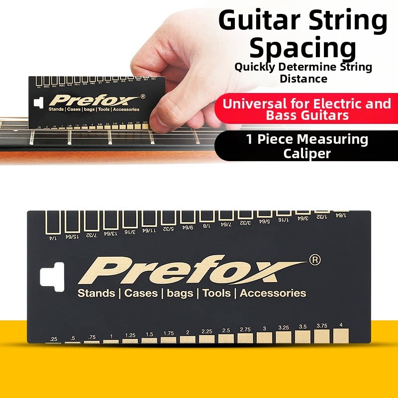 Guitar String Action Ruler Spacing Gauge Setup Tool 6 Styles