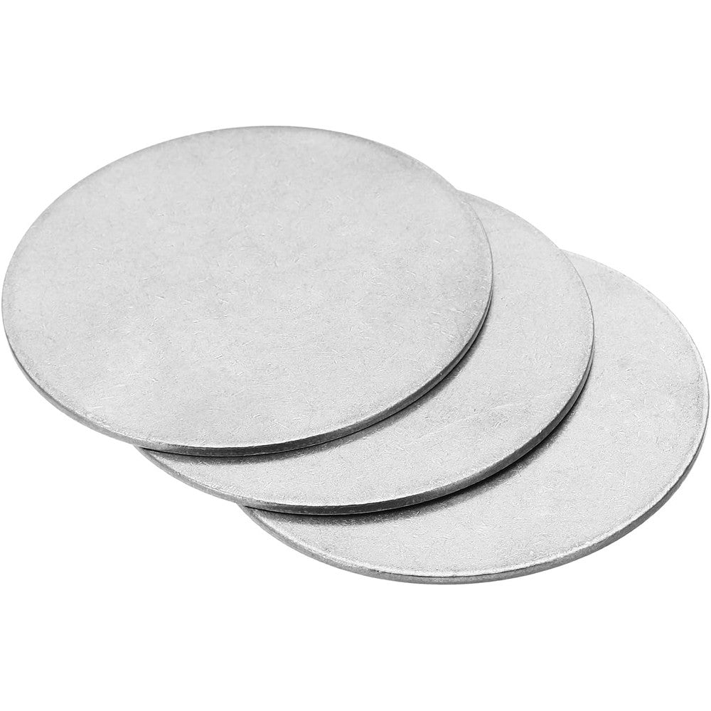 Titanium Metal Sheet Round Sheet GR1/GR2/GR5 Solid Titanium Disc Thick 0.5 -10mm
