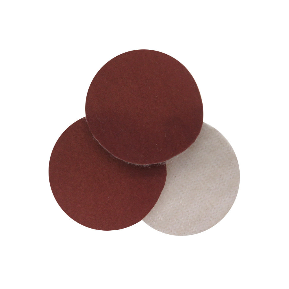 Round Dry Wet Sanding Disc Sandpaper Hook Loop Red 1 inch 25mm 60-2000 Grit