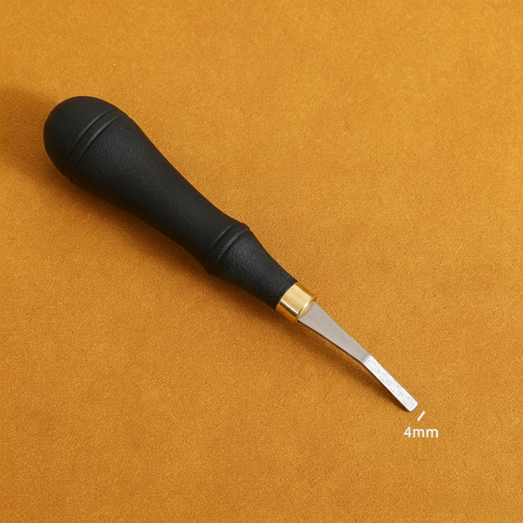 Leather Roughing File – Stainless Steel Surface Prep Tool for Leathercraft Gluing