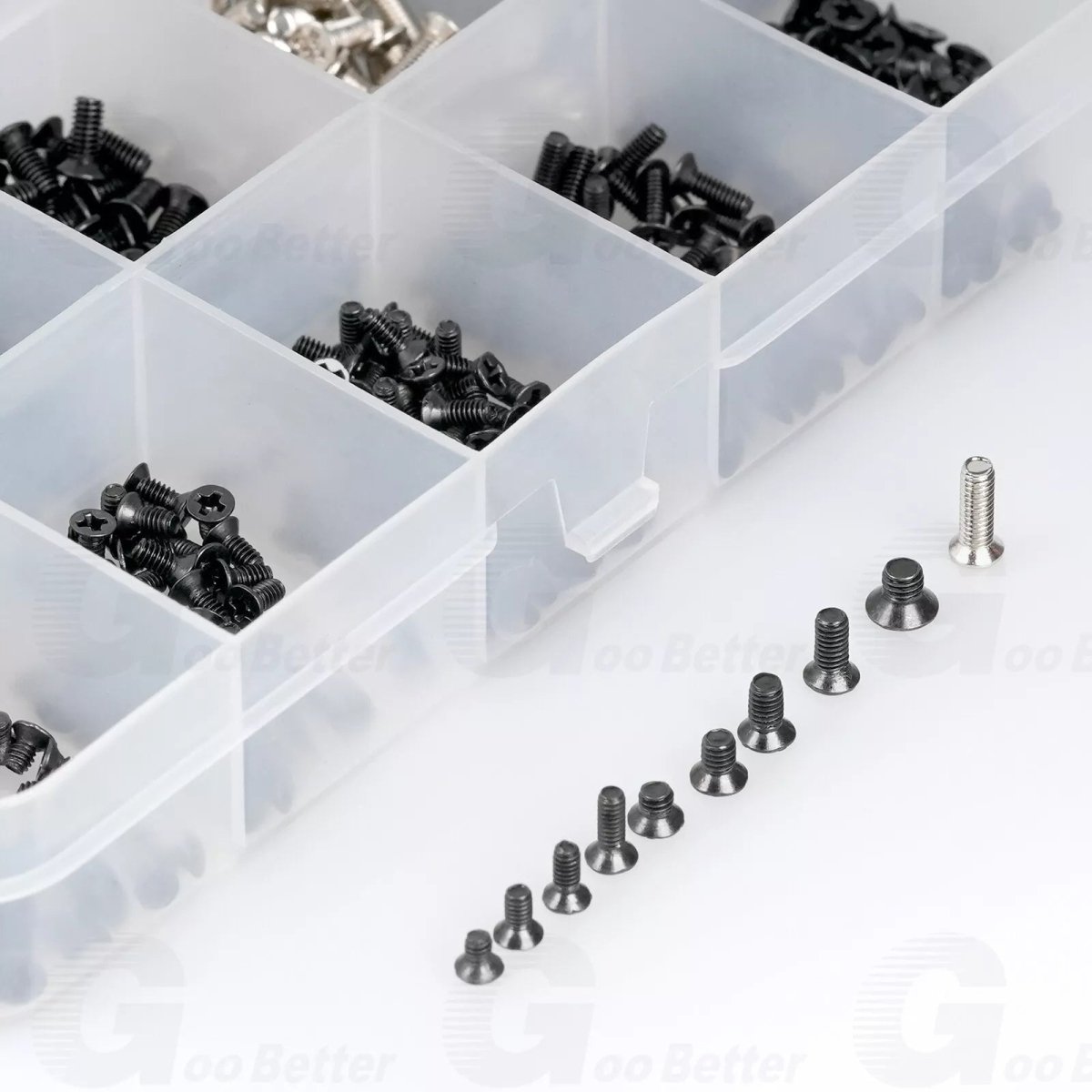 500pcs Laptop Notebook Computer Screw Kit Flat Head Small Mini Screws M2 M2.5 M3 - HomeDIYer