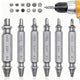 Screw Extractor 0#-4# Set Damaged Screw Remover Tool Extractor