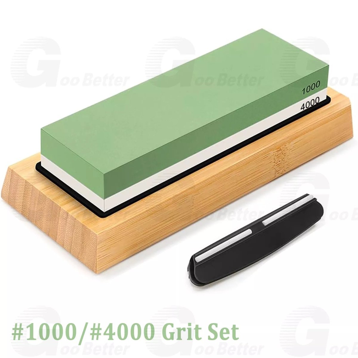 Premium Whetstone Cut knife Sharpener Whet Stone Set 1000/6000 3000/8000 Grit - HomeDIYer