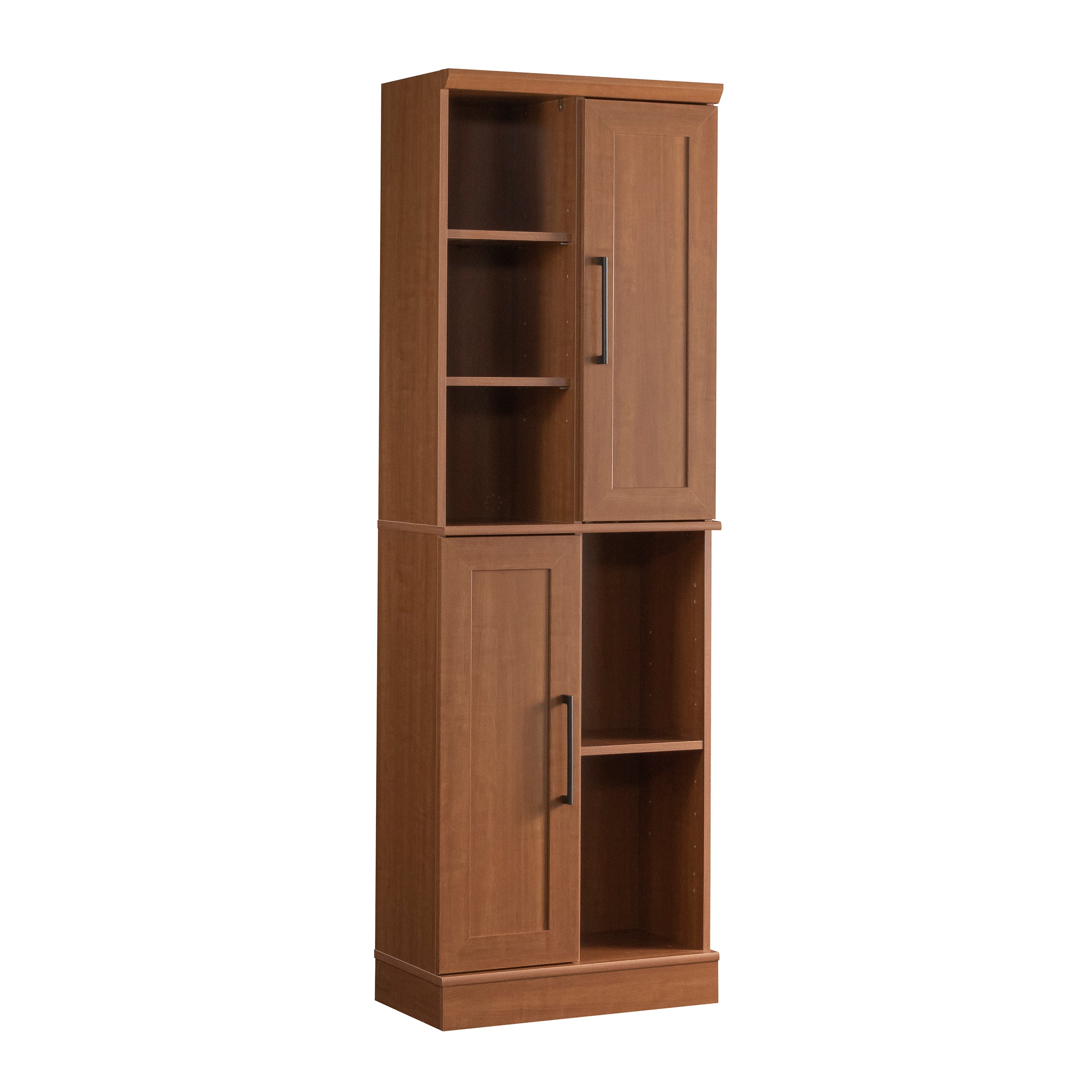 Storage Cabinet with Versatile Storage, Brown finish