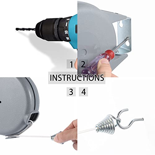 Retractable Clothesline -HomeDIYer