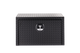30" Aluminum Underbody Truck Tool Box — Matte Black Diamond Plate, Waterproof & Lockable